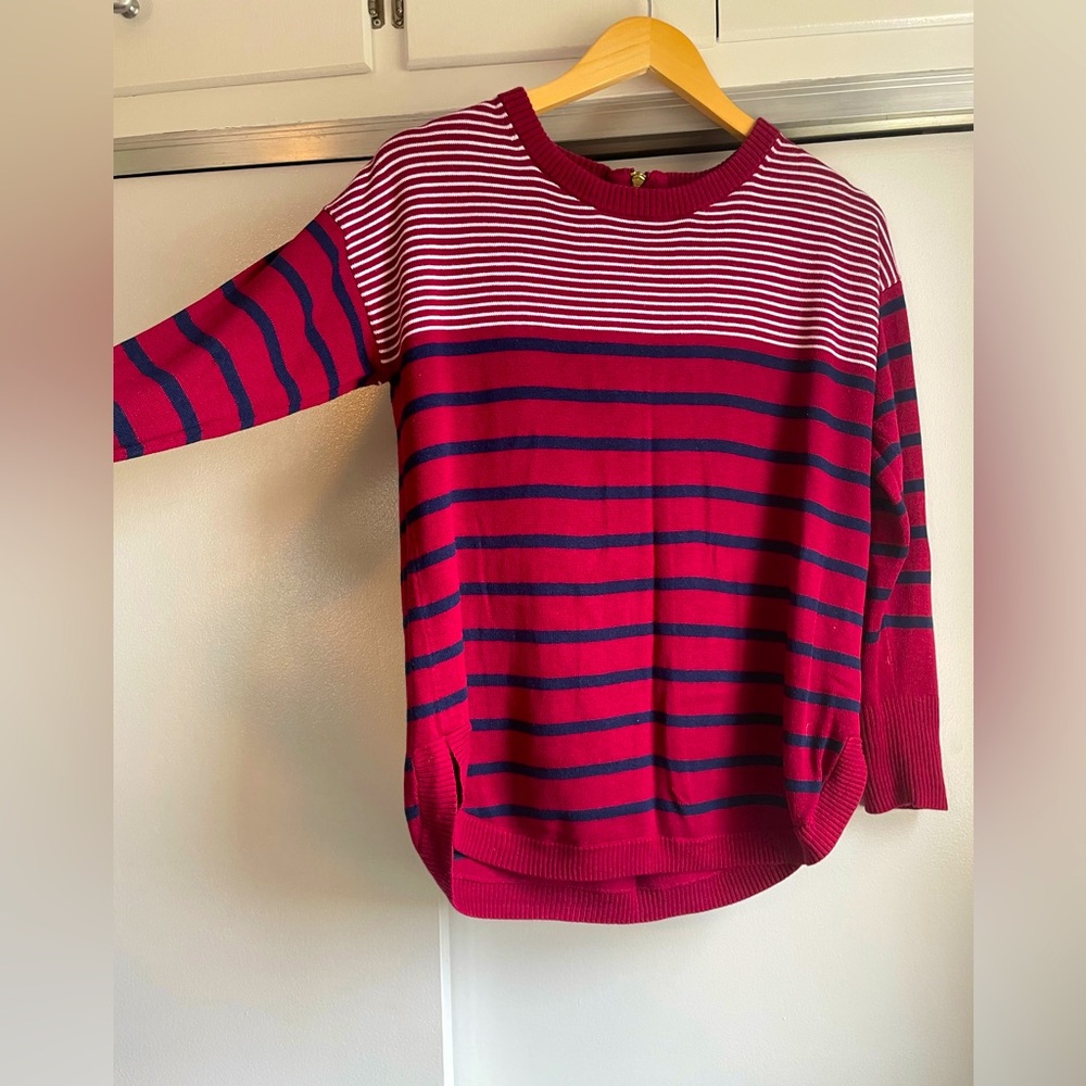Striped Sweater Crown & Ivy